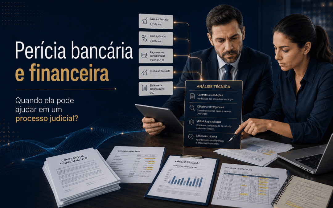 Quando a perícia bancária e financeira pode ajudar em um processo judicial?